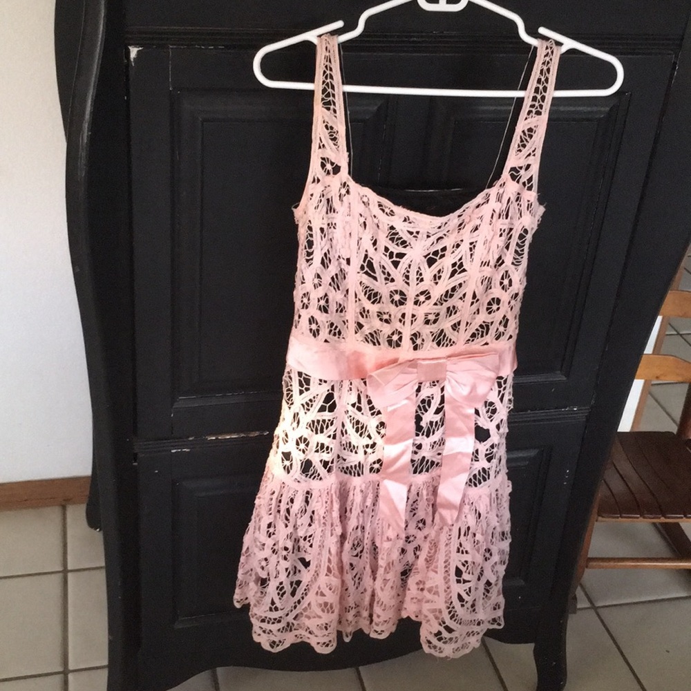 Betsey Johnson lace bow dress